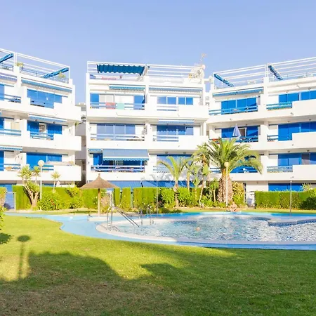 Apartamento PINK CALM-Vistas al mar y Piscina.Free Parking Alicante Exterior foto